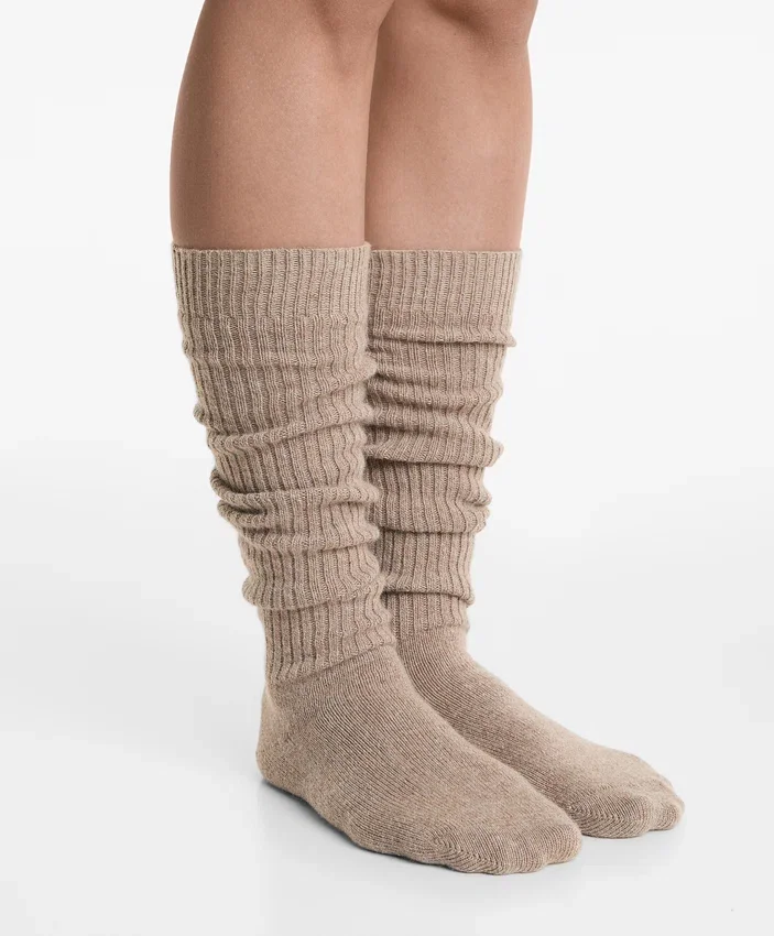 18 % Kaschmir, 13 % Wolle – lange Socken 18 % Kaschmir, 13 % Wolle – lange Socken