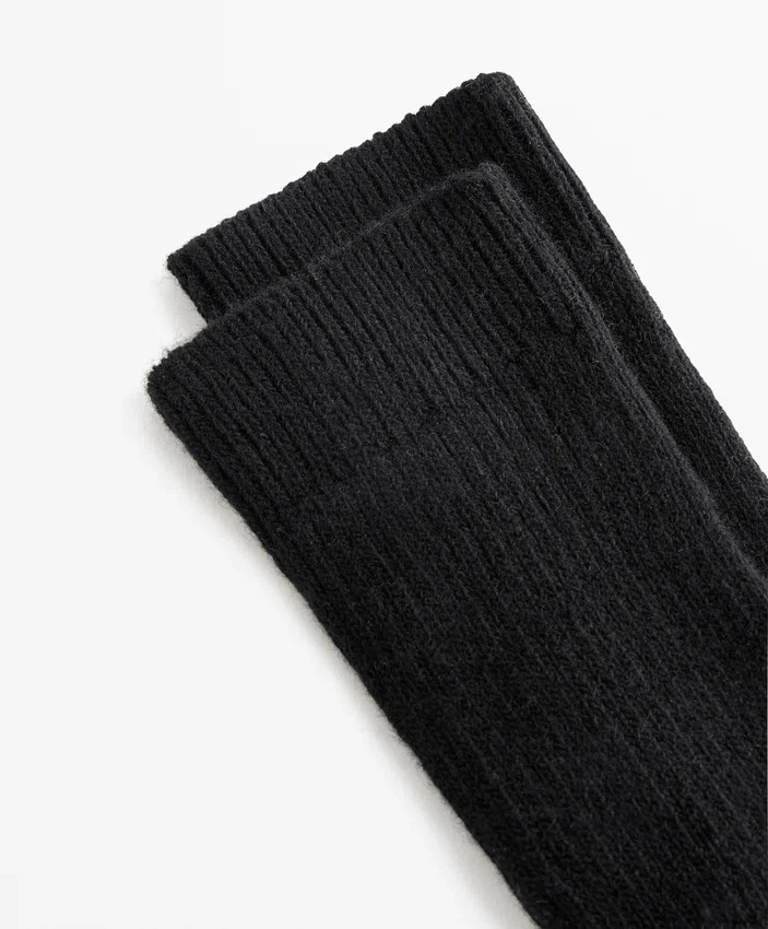 18 % Kaschmir, 13 % Wolle – lange Socken 18 % Kaschmir, 13 % Wolle – lange Socken