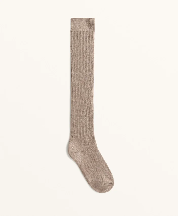 18 % Kaschmir, 13 % Wolle – lange Socken 18 % Kaschmir, 13 % Wolle – lange Socken