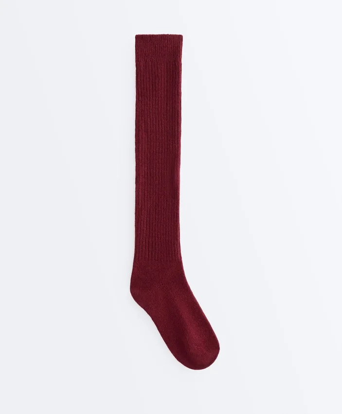 18 % Kaschmir, 13 % Wolle – lange Socken 18 % Kaschmir, 13 % Wolle – lange Socken