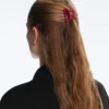 2 Haarschmuck-Artikel in Herzform