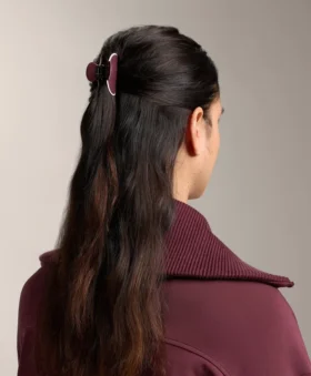 2 Haarspangen mit Paspel