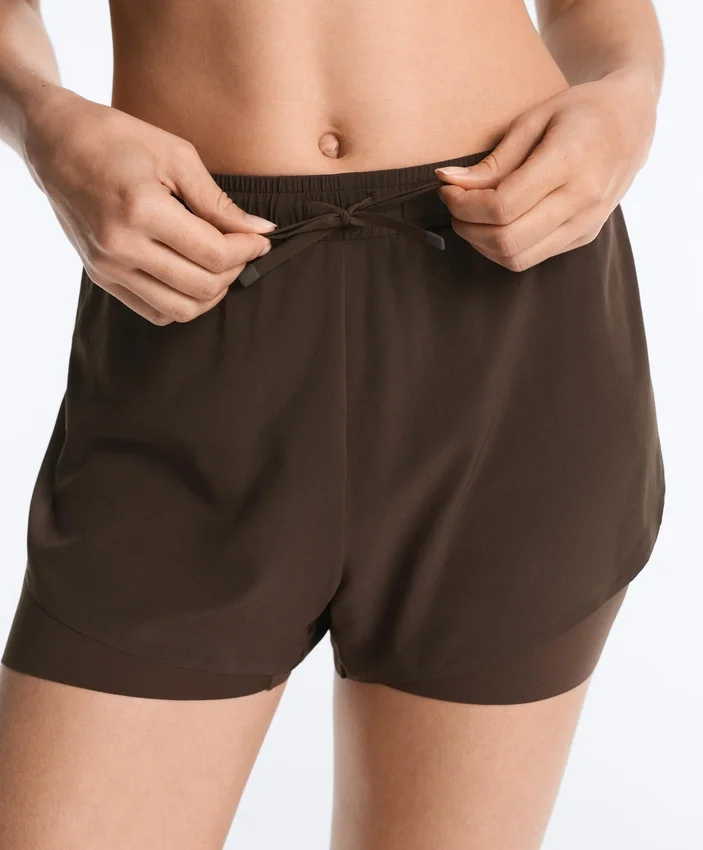 2-in-1-Shorts mit mittlerer Leibhöhe und Light Touch-Tragegefühl 2-in-1-Shorts mit mittlerer Leibhöhe und Light Touch-Tragegefühl