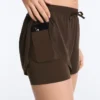 2-in-1-Shorts mit mittlerer Leibhöhe und Light Touch-Tragegefühl 2-in-1-Shorts mit mittlerer Leibhöhe und Light Touch-Tragegefühl