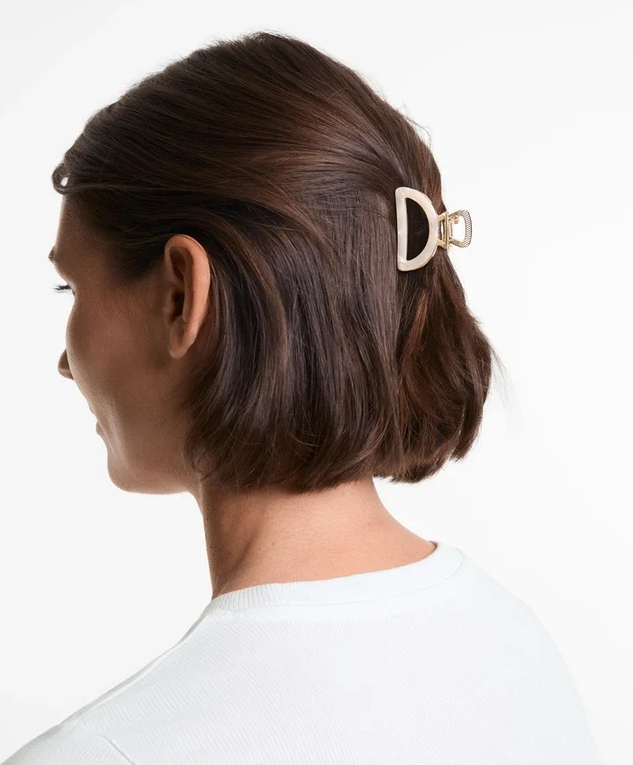 2 metallische Mini-Haarschmuck-Spangen 2 metallische Mini-Haarschmuck-Spangen