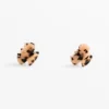 2 Mini-Haarschmuck-Spangen in Schildpattoptik