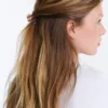 2 mittelgroße Haarschmuck-Spangen mit Print