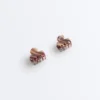 2 mittelgroße Haarschmuck-Spangen mit Print