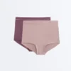 2 nahtlose Soft Touch-Shortie-Slips 2 nahtlose Soft Touch-Shortie-Slips