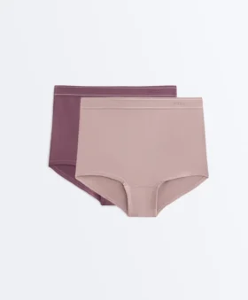 2 nahtlose Soft Touch-Shortie-Slips