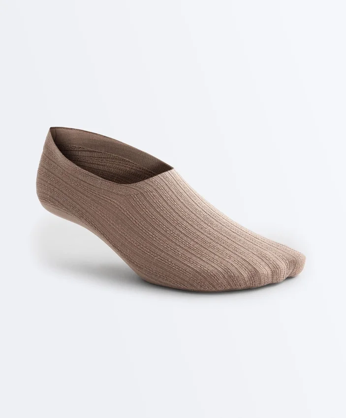 2 Paar hoch geschnittene, unsichtbare Socken aus Baumwolle 2 Paar hoch geschnittene, unsichtbare Socken aus Baumwolle