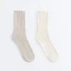 2 Paar klassische gerippte Socken 2 Paar klassische gerippte Socken