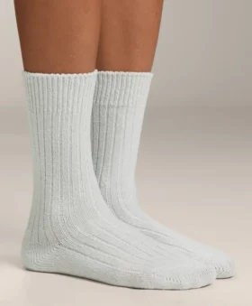 2 Paar klassische gerippte Socken