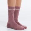 2 Paar klassische Yoga- und Pilates-Socken aus Baumwollmischung 2 Paar klassische Yoga- und Pilates-Socken aus Baumwollmischung
