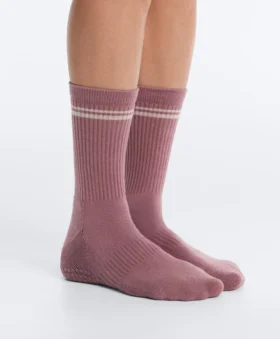 2 Paar klassische Yoga- und Pilates-Socken aus Baumwollmischung