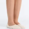 2 Paar mittelhohe, gerippte, unsichtbare Socken aus Baumwollmischung 2 Paar mittelhohe, gerippte, unsichtbare Socken aus Baumwollmischung