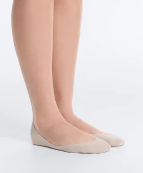 2 Paar niedrige, unsichtbare Socken aus Baumwollmischgewebe