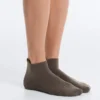 2 Paar Sneaker-Socken aus Polyamid-Mischung für Yoga und Pilates 2 Paar Sneaker-Socken aus Polyamid-Mischung für Yoga und Pilates