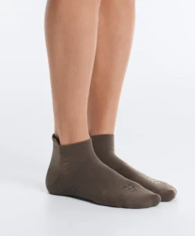 2 Paar Sneaker-Socken aus Polyamid-Mischung für Yoga und Pilates