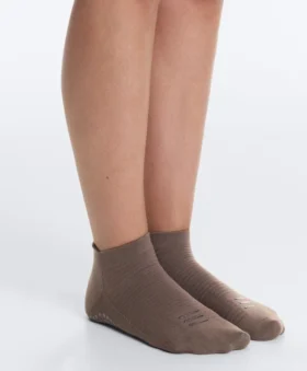 2 Paar Sneaker-Socken aus Polyamid-Mischung für Yoga und Pilates