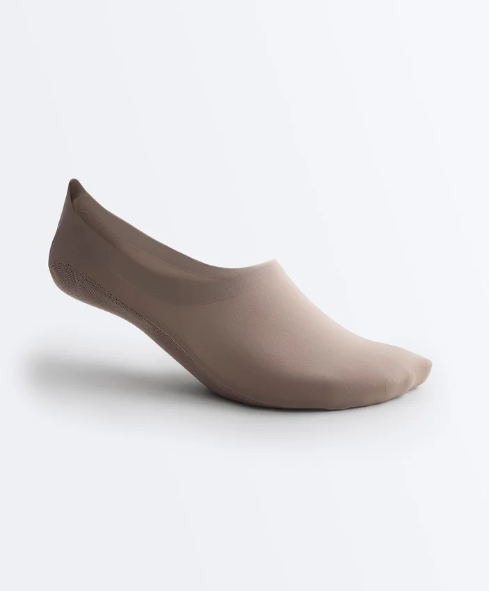 2 Paar unsichtbare, hoch geschnittene Mikrofaser-Socken 2 Paar unsichtbare, hoch geschnittene Mikrofaser-Socken