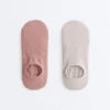 2 Paar unsichtbare Socken aus Baumwollmischung für Yoga und Pilates 2 Paar unsichtbare Socken aus Baumwollmischung für Yoga und Pilates