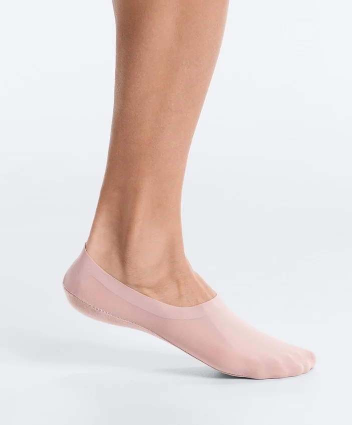 2 Paar unsichtbare Socken aus Mikrofaser mit mittlerer Länge 2 Paar unsichtbare Socken aus Mikrofaser mit mittlerer Länge