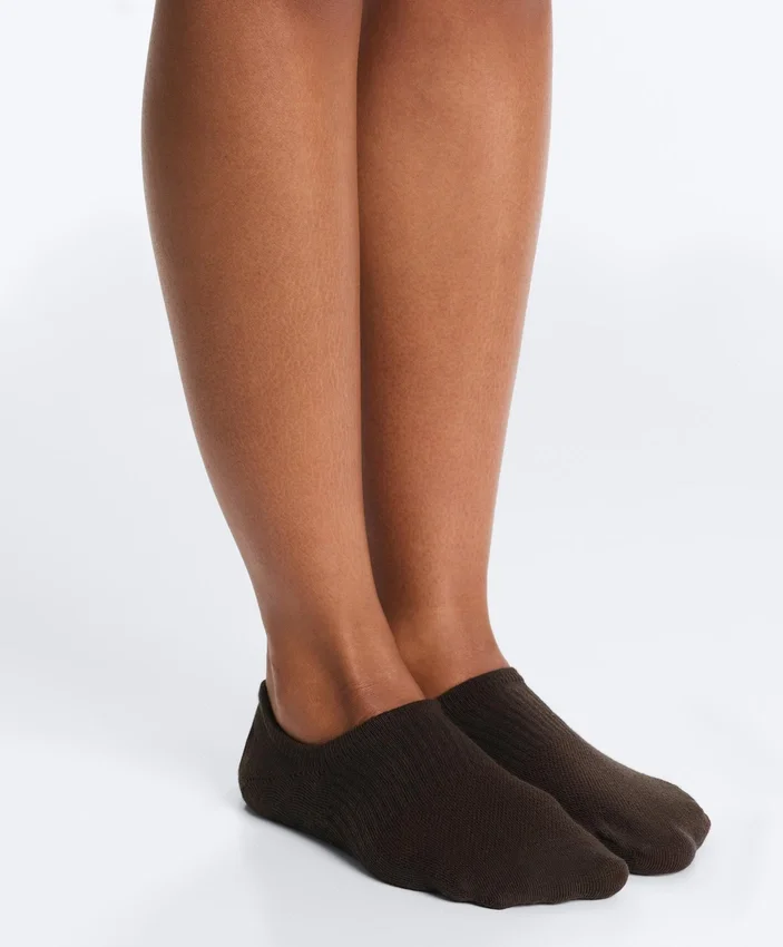2 Paar Yoga- und Pilates-Socken aus Baumwollmischung 2 Paar Yoga- und Pilates-Socken aus Baumwollmischung
