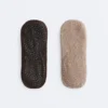 2 Paar Yoga- und Pilates-Socken aus Baumwollmischung 2 Paar Yoga- und Pilates-Socken aus Baumwollmischung