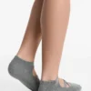 2 Paar Yoga- und Pilates-Socken aus Baumwollmischung mit gekreuzten Bändern 2 Paar Yoga- und Pilates-Socken aus Baumwollmischung mit gekreuzten Bändern