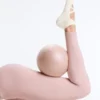 2 Paar Yoga- und Pilates-Socken aus Baumwollmischung mit gekreuzten Bändern 2 Paar Yoga- und Pilates-Socken aus Baumwollmischung mit gekreuzten Bändern
