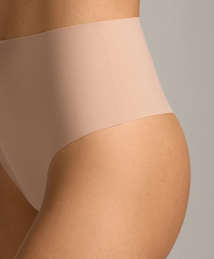 2 unsichtbare Strings aus Polyamidmischung mit mittlerem Halt und hoher Taille 2 unsichtbare Strings aus Polyamidmischung mit mittlerem Halt und hoher Taille