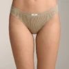 3 Brazilian-Slips aus Baumwollmischung mit Logo-Rippe 3 Brazilian-Slips aus Baumwollmischung mit Logo-Rippe