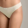3 Brazilian-Slips aus Baumwollmischung mit Logo-Rippe 3 Brazilian-Slips aus Baumwollmischung mit Logo-Rippe
