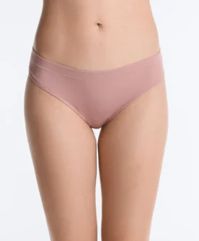 3 Brazilian-Slips aus Baumwollrippstoff