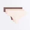 3 Hipster-Slips aus Baumwollmischgewebe mit Logo 3 Hipster-Slips aus Baumwollmischgewebe mit Logo