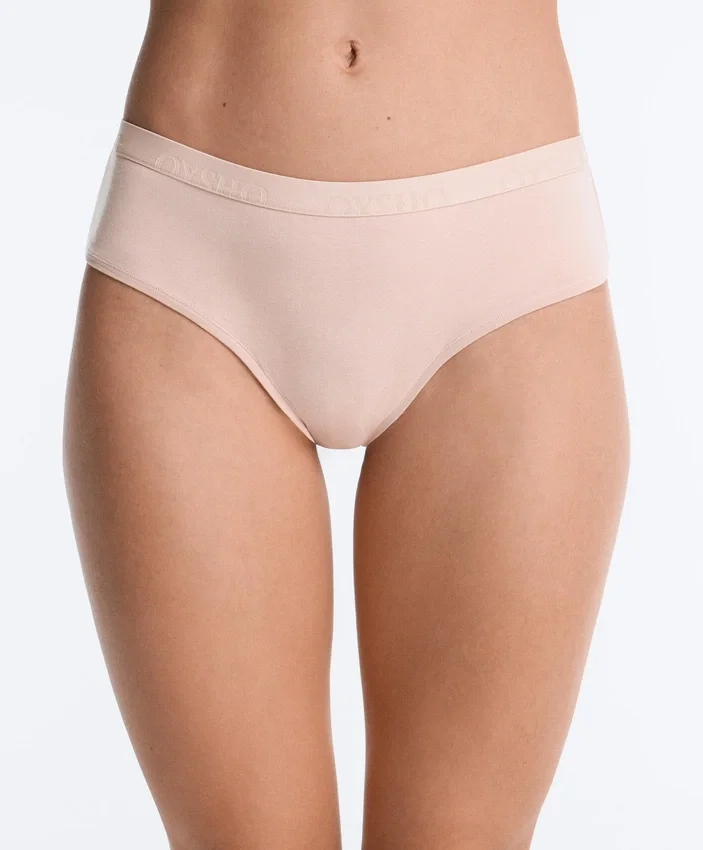 3 Hipster-Slips aus Baumwollmischgewebe mit Logo 3 Hipster-Slips aus Baumwollmischgewebe mit Logo