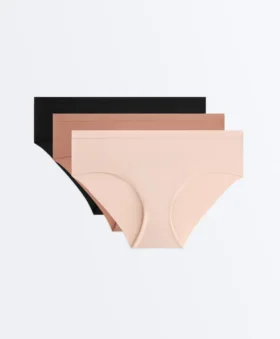 3 Hipster-Slips aus Polyamid-Mischgewebe mit Logo