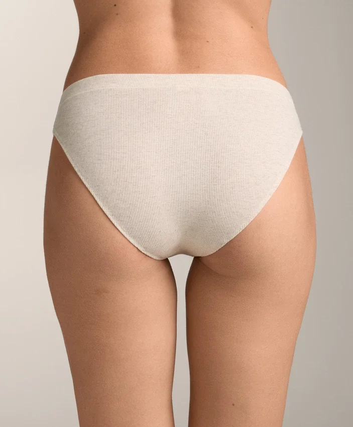 3 klassische Slips aus Baumwollmischgewebe mit Logo 3 klassische Slips aus Baumwollmischgewebe mit Logo