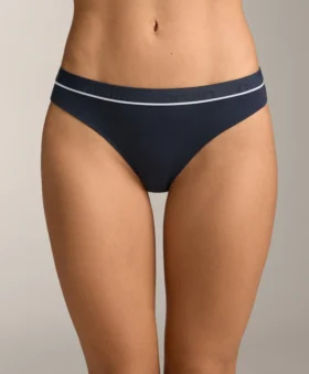 3 klassische Slips aus Baumwollmischung mit Rippmuster