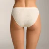 3 klassische Slips aus Baumwollmischung mit Rippmuster 3 klassische Slips aus Baumwollmischung mit Rippmuster