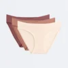 3 klassische Slips aus Modal-Mischung mit V-Ausschnitt 3 klassische Slips aus Modal-Mischung mit V-Ausschnitt
