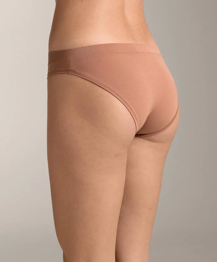 3 klassische Slips aus Modal-Mischung mit V-Ausschnitt 3 klassische Slips aus Modal-Mischung mit V-Ausschnitt