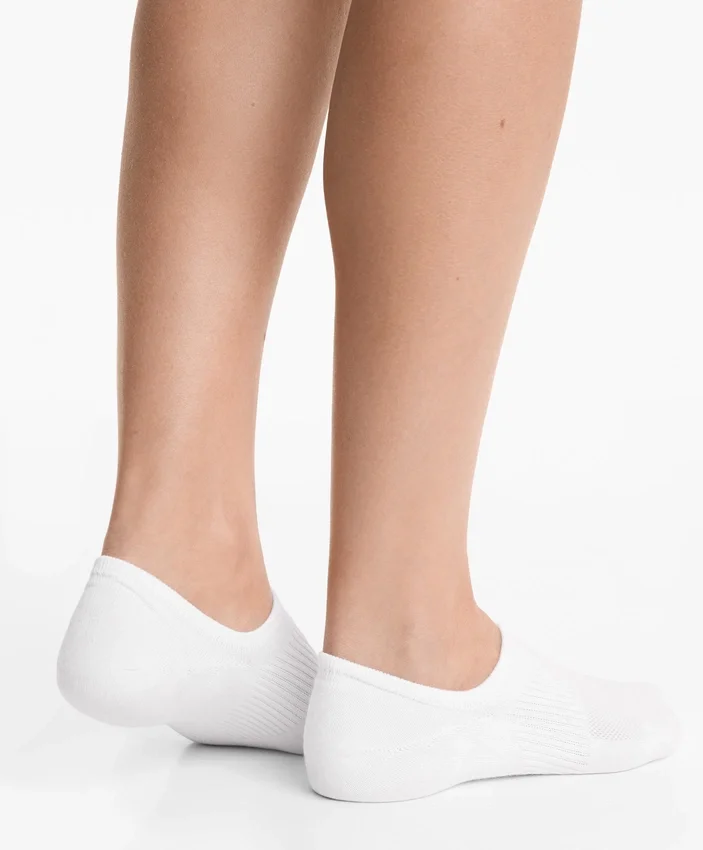 3 Paar hochgeschnittene, unsichtbare Sportsocken aus Baumwollmischung 3 Paar hochgeschnittene, unsichtbare Sportsocken aus Baumwollmischung