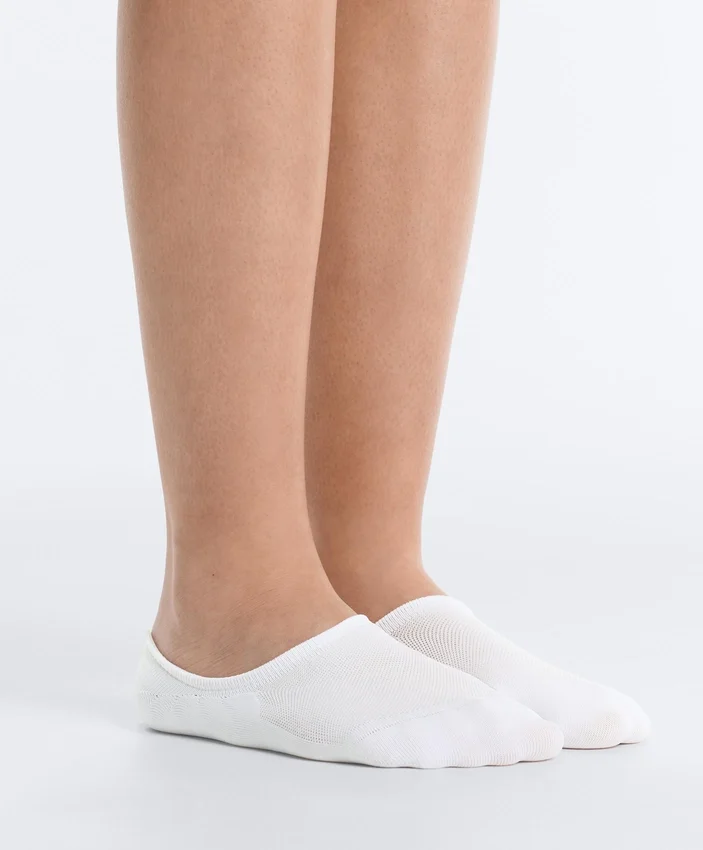3 Paar hochgeschnittene, unsichtbare Sportsocken aus Polyamidmischung 3 Paar hochgeschnittene, unsichtbare Sportsocken aus Polyamidmischung