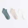 3 Paar Sneaker-Socken aus Polyamid-Mischgewebe mit Fersenlasche 3 Paar Sneaker-Socken aus Polyamid-Mischgewebe mit Fersenlasche