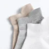 3 Paar Sneaker-Socken aus Polyamid-Mischgewebe mit Fersenlasche 3 Paar Sneaker-Socken aus Polyamid-Mischgewebe mit Fersenlasche