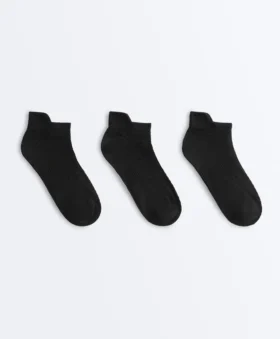3 Paar Sport-Sneaker-Socken aus Polyamid-Mischgewebe mit Fersenlasche