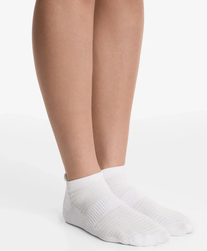 3 Paar Sport-Sneaker-Socken aus Polyamid-Mischgewebe mit Fersenlasche 3 Paar Sport-Sneaker-Socken aus Polyamid-Mischgewebe mit Fersenlasche