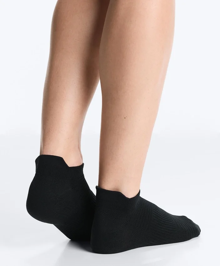 3 Paar Sport-Sneaker-Socken aus Polyamid-Mischgewebe mit Fersenlasche 3 Paar Sport-Sneaker-Socken aus Polyamid-Mischgewebe mit Fersenlasche